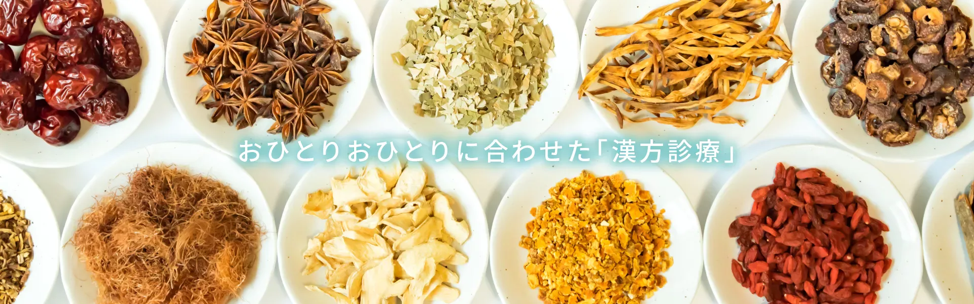 おひとりおひとりに合わせた「漢方診療」